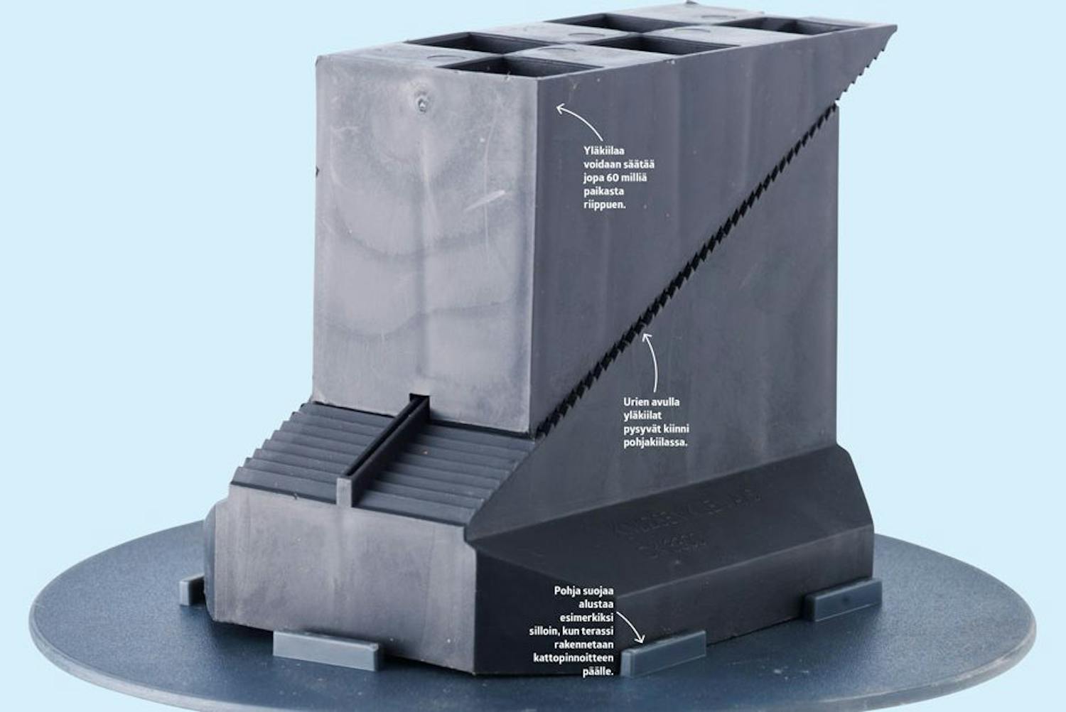 Kätevät kiilat terassille Kätevät kiilat terassille